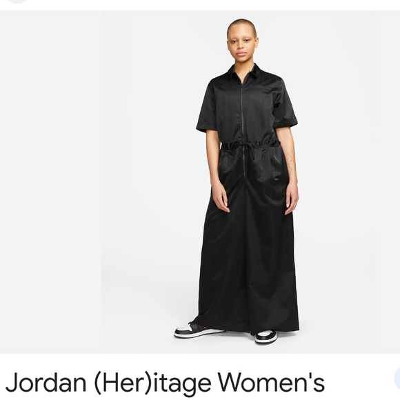 Jordan Pants & Jumpsuits Nwt Jordanheritage Flight Suit Blackred